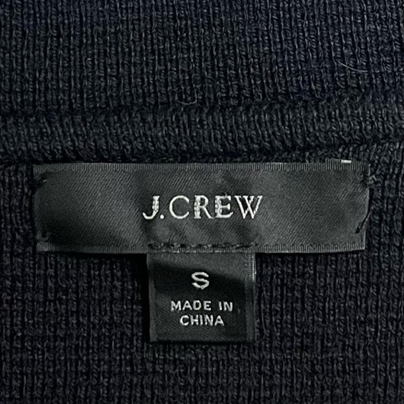 J Crew Sophie Open-Front Sweater Blazer Style
J0244 Patch Pockets Black Small - Picture 12 of 14